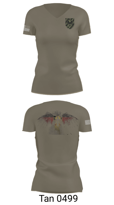 3./HSchRgt1 84402594 Women's Short Sleeve V-neck Shirt - 68