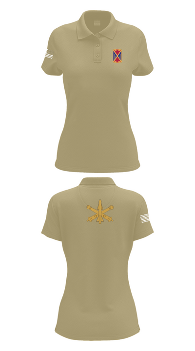 10th Army Air and Missile Command 85697191 Women's Short Sleeve Performance Polo  - 95