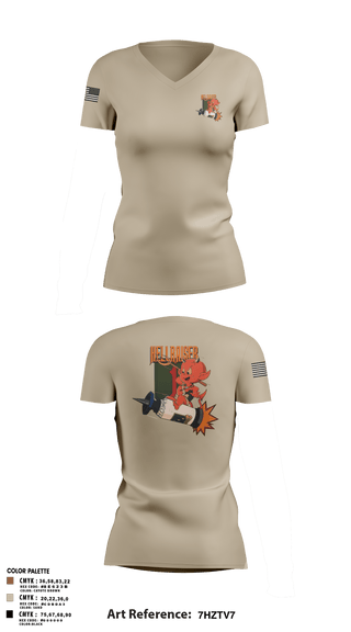 Womens Short Sleeve Vneck Shirt, , Army, Teamtime, Team time, sublimation, custom sports apparel, team uniforms, spirit wear, spiritwear, sports uniforms, custom shirts, team store, custom team store, fundraiser sports, apparel fundraiser