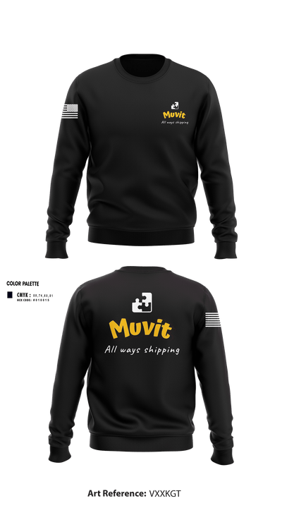Muvit 8063137 Crew Neck Sweatshirt - 3