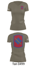 39th Infantry Brigade 34515329 Women's Short Sleeve V-neck Shirt - 68