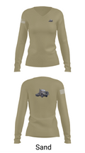 617th Transportation Company 2064597 Women's Long Sleeve V-neck Shirt - 97