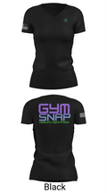 Gym SNAP Track 80365162 Women's Short Sleeve V-neck Shirt - 38