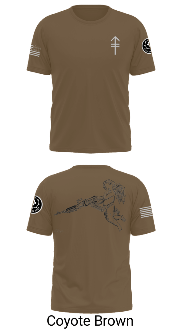 Short Sleeve Performance Shirt, 2/2 3rd PLT Weapon SquadE TRP 3RD PLT WEAPONS SQUAD, Army, Teamtime, Team time, sublimation, custom sports apparel, team uniforms, spirit wear, spiritwear, sports uniforms, custom shirts, team store, custom team store, fundraiser sports, apparel fundraiser
