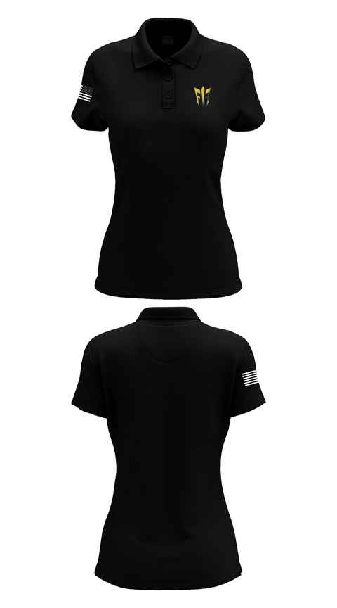 Womens Short Sleeve Performance Polo, F1TNESS MAFIA LLC, , Teamtime, Team time, sublimation, custom sports apparel, team uniforms, spirit wear, spiritwear, sports uniforms, custom shirts, team store, custom team store, fundraiser sports, apparel fundraiser