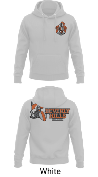 Hoodie, Beverly Hills High School Band, Spirit Store, Teamtime, Team time, sublimation, custom sports apparel, team uniforms, spirit wear, spiritwear, sports uniforms, custom shirts, team store, custom team store, fundraiser sports, apparel fundraiser