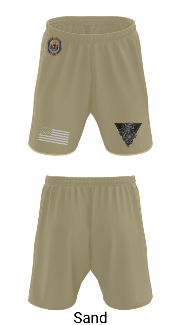 Athletic Shorts With Pockets, USS Nebraska, Navy, Teamtime, Team time, sublimation, custom sports apparel, team uniforms, spirit wear, spiritwear, sports uniforms, custom shirts, team store, custom team store, fundraiser sports, apparel fundraiser