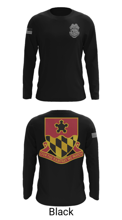 2nd MTB/70th RTI 42557121 Long Sleeve Performance Shirt - 26