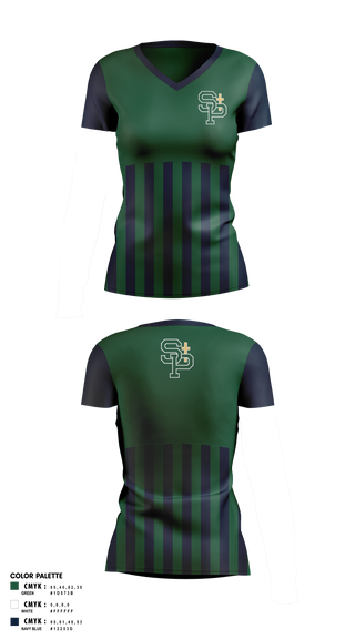 Womens Short Sleeve Vneck Shirt, St Patrick Irish, Bowling, Teamtime, Team time, sublimation, custom sports apparel, team uniforms, spirit wear, spiritwear, sports uniforms, custom shirts, team store, custom team store, fundraiser sports, apparel fundraiser