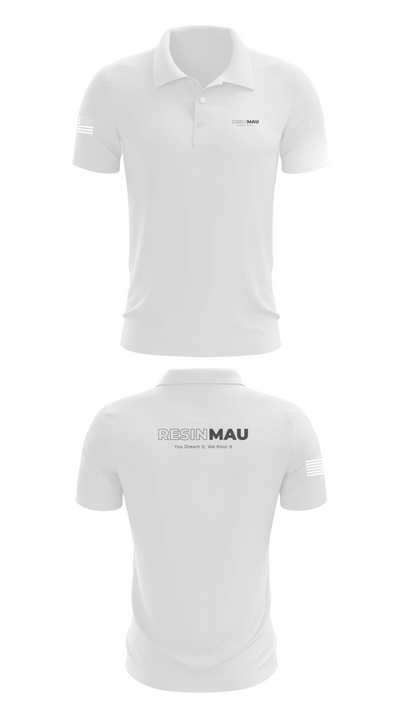 Resin Mau 80080639 Short Sleeve Performance Polo - 9
