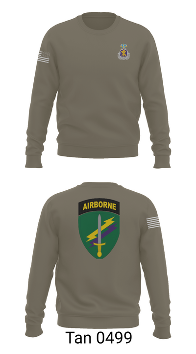 Civil Affairs Schoolhouse 5293701 Crew Neck Sweatshirt - 65