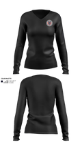 Black Boars 84058902 Women's Long Sleeve V-neck Shirt - 3