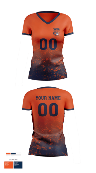 Women's Short Sleeve Vneck Shirt, Wilson Preparatory Academy (High School) Volleyball, Women's Volleyball, Teamtime, Team time, sublimation, custom sports apparel, team uniforms, spirit wear, spiritwear, sports uniforms, custom shirts, team store, custom team store, fundraiser sports, apparel fundraiser