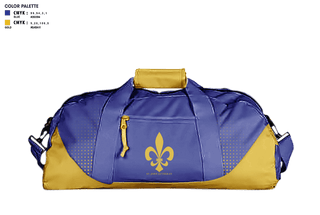 Duffle Bag, Saint John Lutheran Middle School Basketball, Men's Basketball, Teamtime, Team time, sublimation, custom sports apparel, team uniforms, spirit wear, spiritwear, sports uniforms, custom shirts, team store, custom team store, fundraiser sports, apparel fundraiser