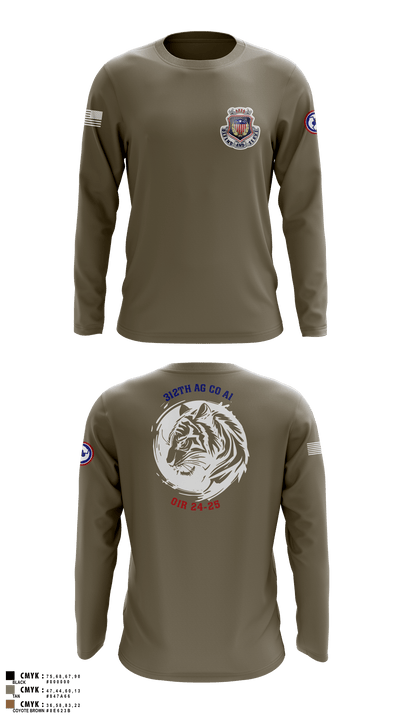 312th HR CO, A1 Postal 64167397 Long Sleeve Performance Shirt 8