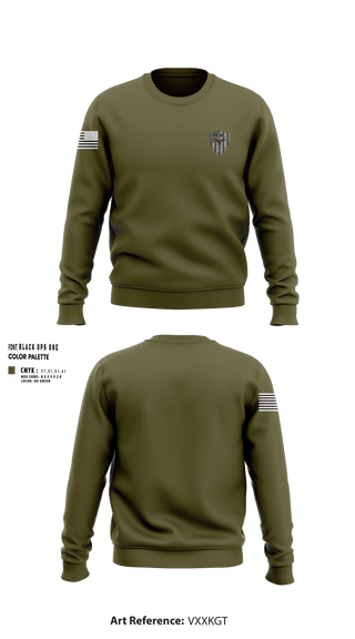 Crew Neck Sweatshirt, High Profile Security, Police, Teamtime, Team time, sublimation, custom sports apparel, team uniforms, spirit wear, spiritwear, sports uniforms, custom shirts, team store, custom team store, fundraiser sports, apparel fundraiser