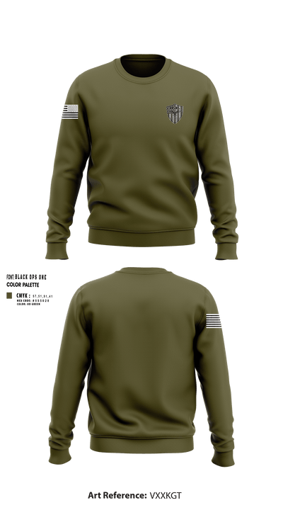High Profile Security 97212110 Crew Neck Sweatshirt - 251