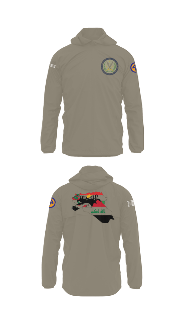 Windbreaker, 44th ICBT, National Guard, Teamtime, Team time, sublimation, custom sports apparel, team uniforms, spirit wear, spiritwear, sports uniforms, custom shirts, team store, custom team store, fundraiser sports, apparel fundraiser