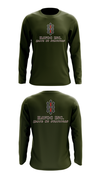 Long Sleeve Performance Shirt, HAVOC INC, , Teamtime, Team time, sublimation, custom sports apparel, team uniforms, spirit wear, spiritwear, sports uniforms, custom shirts, team store, custom team store, fundraiser sports, apparel fundraiser