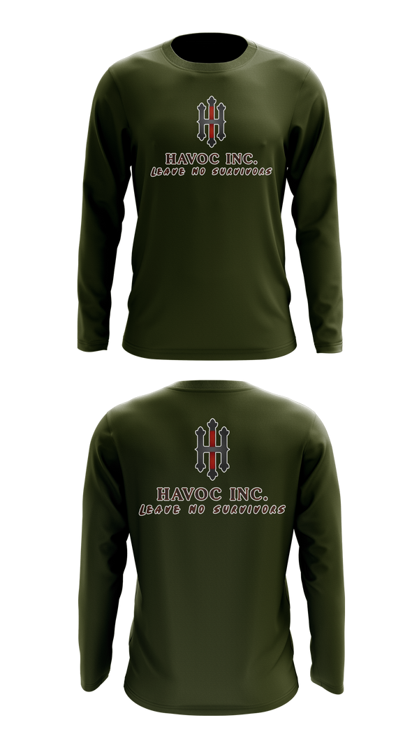 Long Sleeve Performance Shirt, HAVOC INC, , Teamtime, Team time, sublimation, custom sports apparel, team uniforms, spirit wear, spiritwear, sports uniforms, custom shirts, team store, custom team store, fundraiser sports, apparel fundraiser