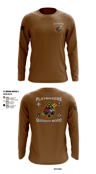 Long Sleeve Performance Shirt, ECDC, Army, Teamtime, Team time, sublimation, custom sports apparel, team uniforms, spirit wear, spiritwear, sports uniforms, custom shirts, team store, custom team store, fundraiser sports, apparel fundraiser