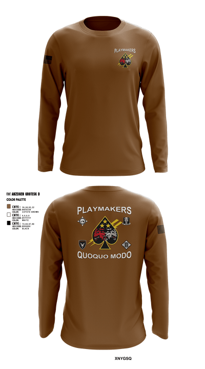 ECDC 95570768 Long Sleeve Performance Shirt - 6
