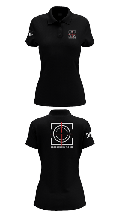 Triggered up 67978280 Women's Short Sleeve Performance Polo  - 36