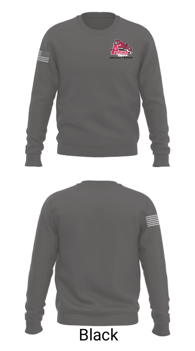 Archer High School Tennis 49257029 Crew Neck Sweatshirt - 9