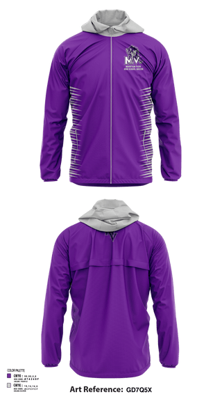 Windbreaker, Mountain View High School Soccer, Men's Soccer, Teamtime, Team time, sublimation, custom sports apparel, team uniforms, spirit wear, spiritwear, sports uniforms, custom shirts, team store, custom team store, fundraiser sports, apparel fundraiser
