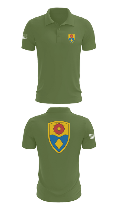 870th mp company 27373000 Short Sleeve Performance Polo - 47