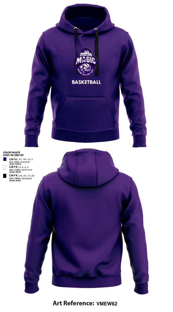 Hoodie, Northwest Magic Basketball, Women's Basketball, Teamtime, Team time, sublimation, custom sports apparel, team uniforms, spirit wear, spiritwear, sports uniforms, custom shirts, team store, custom team store, fundraiser sports, apparel fundraiser