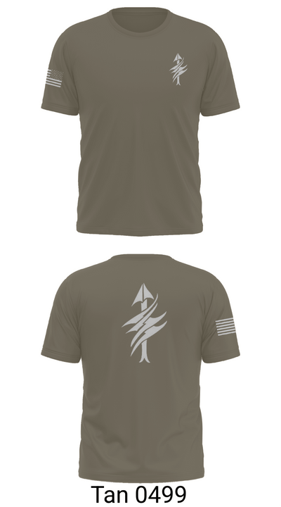 3rd Battalion 2nd Marines Scout Sniper Platoon 1879947 Short Sleeve Performance Shirt - 76