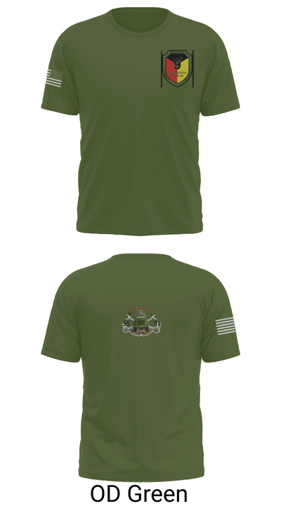 9th Comm Service company 88104614 Old School Cotton Feel Shirt - 50