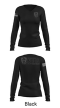 CCoE NCOA Charlie Branch 15308230 Women's Long Sleeve V-neck Shirt - 37
