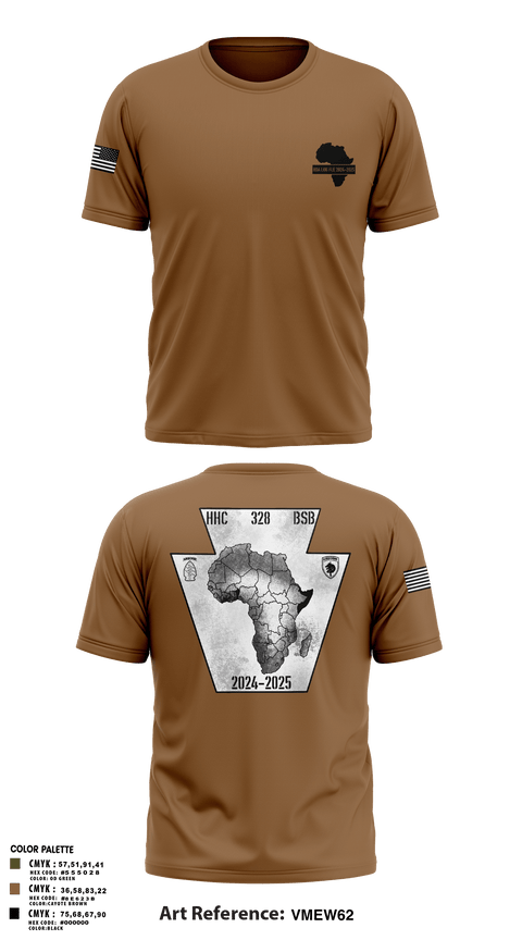 Short Sleeve Performance Shirt, HHC 328th BSB, National Guard, Teamtime, Team time, sublimation, custom sports apparel, team uniforms, spirit wear, spiritwear, sports uniforms, custom shirts, team store, custom team store, fundraiser sports, apparel fundraiser