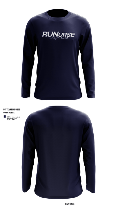 RUNurse 79636545 Long Sleeve Performance Shirt - 1
