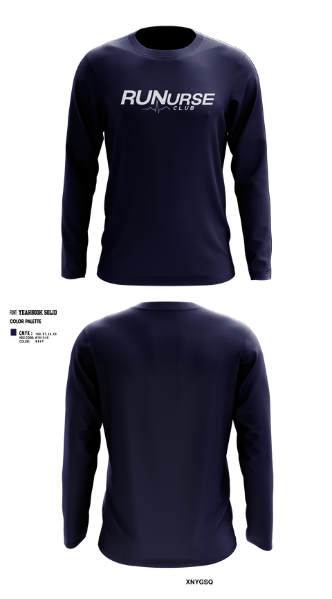 Long Sleeve Performance Shirt, RUNurse, Cross Country, Teamtime, Team time, sublimation, custom sports apparel, team uniforms, spirit wear, spiritwear, sports uniforms, custom shirts, team store, custom team store, fundraiser sports, apparel fundraiser