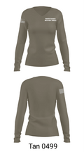 Smith County Sheriff’s Office 14226582 Women's Long Sleeve V-neck Shirt - 73