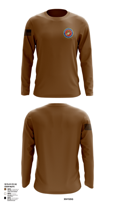 189/34th unit 69510523 Long Sleeve Performance Shirt - 118