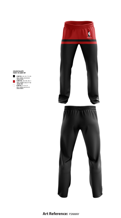 Next Level Pro Am Basketball Association 92958331 Sweatpants - 1