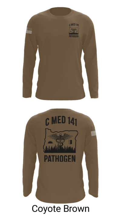 C MED 141 64606356 Long Sleeve Performance Shirt - 6