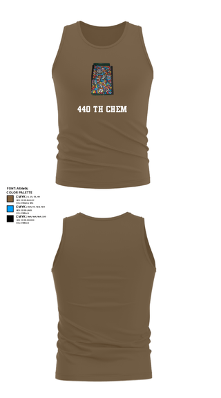 Tank Top, 440 th Chem, Army, Teamtime, Team time, sublimation, custom sports apparel, team uniforms, spirit wear, spiritwear, sports uniforms, custom shirts, team store, custom team store, fundraiser sports, apparel fundraiser