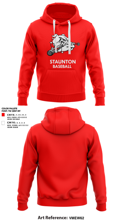 Staunton High School Baseball 11826473 Hoodie - 5