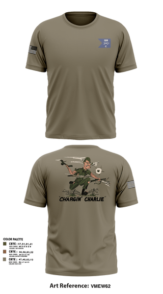 Old School Cotton Feel Shirt, C Co 1-125th IN, , Teamtime, Team time, sublimation, custom sports apparel, team uniforms, spirit wear, spiritwear, sports uniforms, custom shirts, team store, custom team store, fundraiser sports, apparel fundraiser