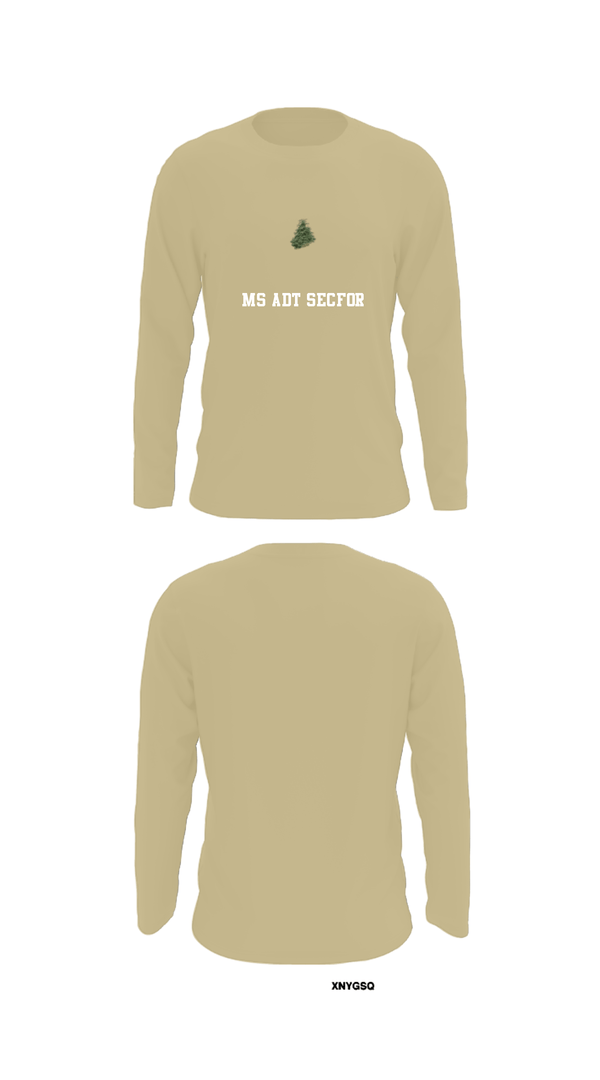 Long Sleeve Performance Shirt, MS ADT SECFOR, Army, Teamtime, Team time, sublimation, custom sports apparel, team uniforms, spirit wear, spiritwear, sports uniforms, custom shirts, team store, custom team store, fundraiser sports, apparel fundraiser