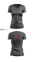 undefined Women's Short Sleeve V-neck Shirt - 5