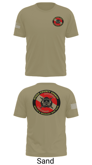 Old School Cotton Feel Shirt, Otero County Sheriff, Police, Teamtime, Team time, sublimation, custom sports apparel, team uniforms, spirit wear, spiritwear, sports uniforms, custom shirts, team store, custom team store, fundraiser sports, apparel fundraiser