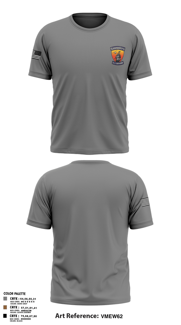 Old School Cotton Feel Shirt, A/2135th GSAB “SMUGGLERS”, Army, Teamtime, Team time, sublimation, custom sports apparel, team uniforms, spirit wear, spiritwear, sports uniforms, custom shirts, team store, custom team store, fundraiser sports, apparel fundraiser