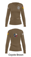 B Co 615th ASB - Tangos 38236769 Women's Long Sleeve V-neck Shirt - 17