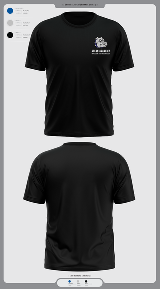 Short Sleeve Performance Shirt, Steam Academy at McCluer South Berkeley, Spirit Store, Teamtime, Team time, sublimation, custom sports apparel, team uniforms, spirit wear, spiritwear, sports uniforms, custom shirts, team store, custom team store, fundraiser sports, apparel fundraiser